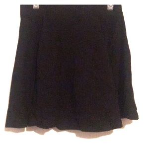 Black skater skirt